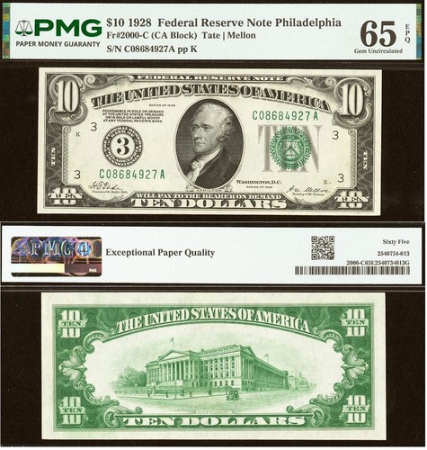 Banconota 1928 federal - $,