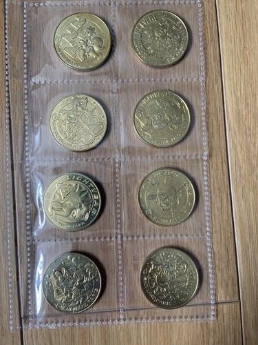 Disneyland paris coins - 12,