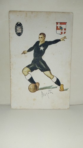 Cartolina football casale - football,