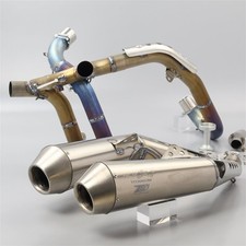 Silenziatore scarico completo