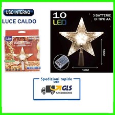 PUNTALE STELLA PER ALBERO DI