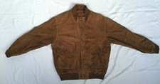 ✅Giubbotto  Uomo Camoscio  Taglia 50/52 Difetto