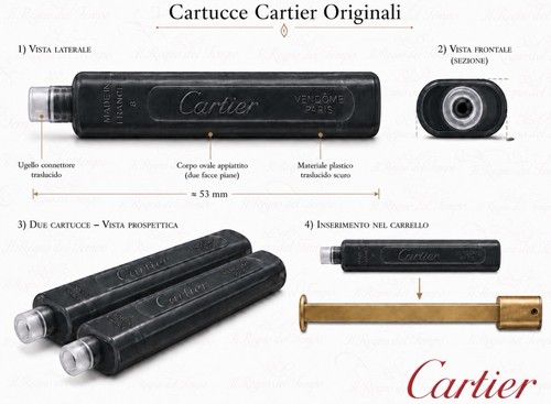Cartier cartucce penna - cartier,