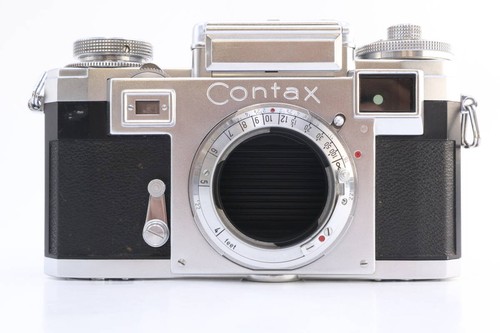Contax iiia silver rangefinder - contax,