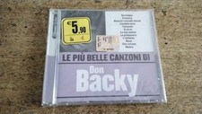 DON BACKY CD LE PIU BELLE CANZONI di  sigillato 2006 warner music