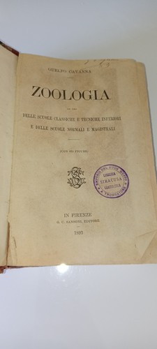Guelfo cavanna zoologia - guelfo, ad