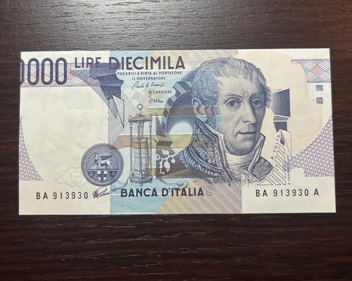 10000 lire volta errore - 10000,