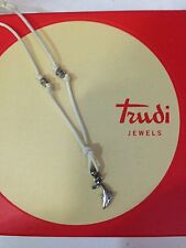 COLLANA TRUDI GIOIELLI "ARGENTO" MOD DELFINO REF RJCN0011 -NUOVO-