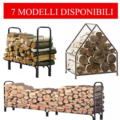 Portalegna scaffale ferro - scaffale,