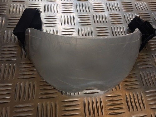 Visiera casco roof - jet, vedi