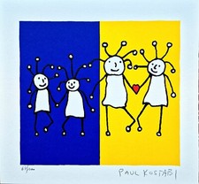 Paul Kostabi - Serigrafia