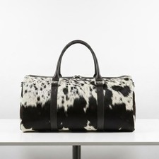 Borsone in vera pelle di mucca