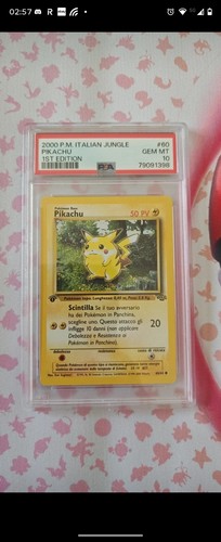 Pokemon psa pikachu - pokemon, 10