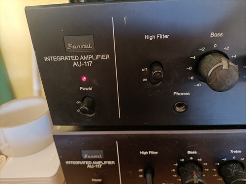 Amplificador sansui 117 - sansui,