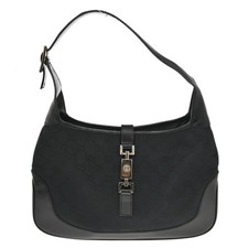 Borsa a mano Gucci nera GG