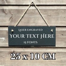 Targa ardesia personalizzata