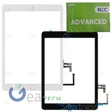 TOUCH SCREEN APPLE IPAD 5 AIR A1822 A1823 VETRO NCC ADVANCED TASTO HOME WIFI 3G