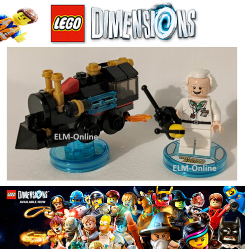 Lego dimensions doc brown fun - brown,