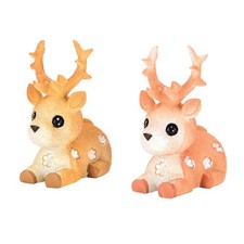  2 Pezzi Mini Figurine Animali