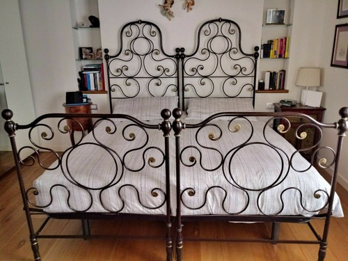 Letto matrimoniale ferro - in,