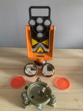 Geodimetro traversa bersaglio, prismi e tribuna