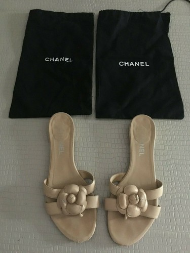 Chanel camelia sandali 38 - sandali, n.