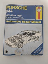 Haynes Porsche 944 Repair