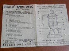 Vecchio depliant ESPRESSO