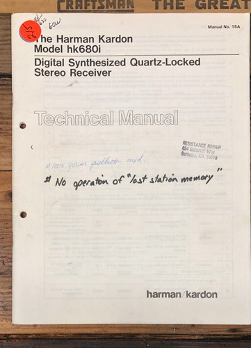 Harman kardon 680i - hk-680i, hk680i