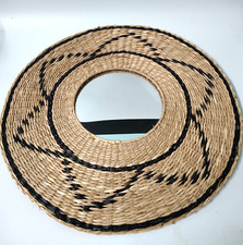 Specchio da parete in tessuto