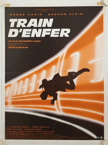 Affiche cinéma train enfer - affiche,