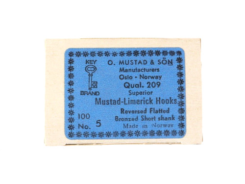 Ami mustad limerick hooks - hooks,