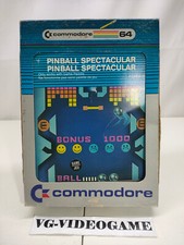 PINBALL SPECTACULAR, COMMODORE 64, CARTRIDGE, USATO