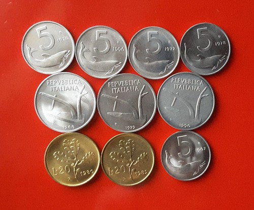 Lotto monete diverse - 10,