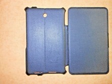 COVER PER ASUS MEMOPAD - LEATHER BLACK COVER - CUSTODIA ECOPELLE TABLET
