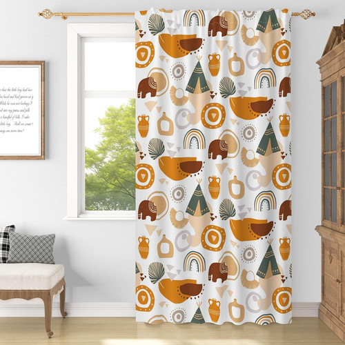 Tende boho per - tende, letto