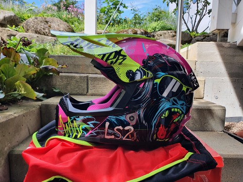 Casco cross per bambini - casco,