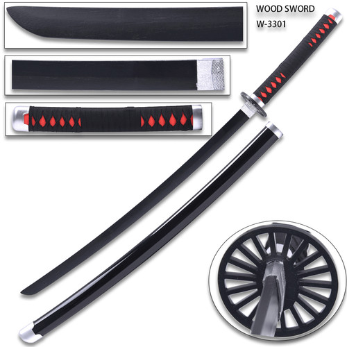 Katana legno demon slayer - katana,