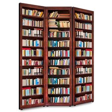 Lupia - Separe' per interni, Divisorio 135,6 x H 176 x P 3,1 cm LIBRERIA paraven