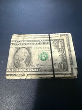 Portafoglio Fermasoldi Margiela Style Dollaro $ Handmade