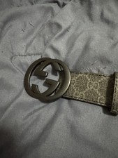 Cintura Gucci nera uomo taglia