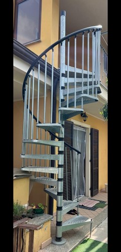 Scala chiocciola ferro - a,