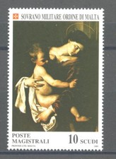 1989 - SOVRANO MILITARE DI MALTA - LOTTO/39212 - DIPINTO DI CARAVAGGIO - NUOVO