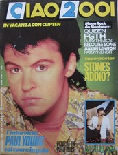 CIAO 2001 23 1986 Paul Young Rolling Stones Eros Ramazzotti Giuni Russo Bangles
