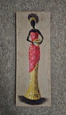 Quadro Donna Africana su Tela