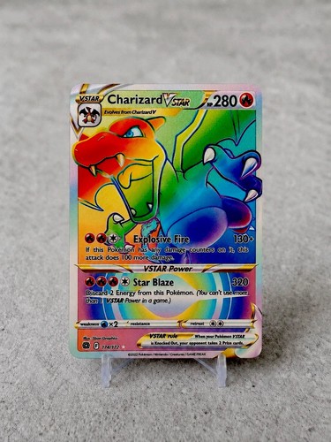 Charizard rainbow vstar - rainbow,