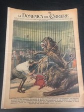 La Domenica del Corriere 45 1949 Pazzia in Chiesa a Castelluccio Valmaggiore FG
