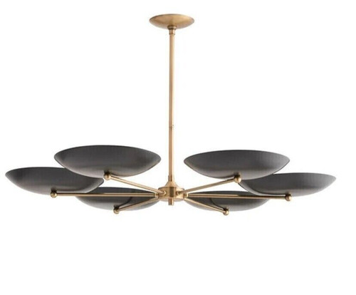 Ottone luce lampadario - luce,