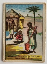 FIGURINA Abissinia, Fabbrica Inchiostri GNOCCHI - Anteguerra