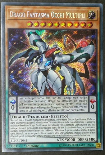 Drago fantasma occhi multipli - drago,